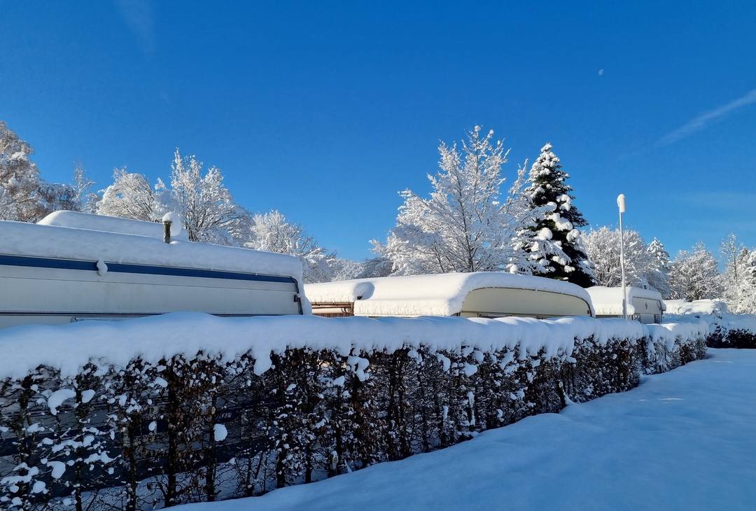 Winter camping